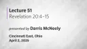 Revelation 20:4-15
