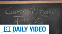 BT Daily -- Constant in Prayer